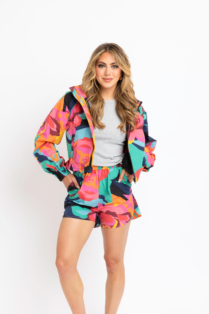 Big Floral Performance Short