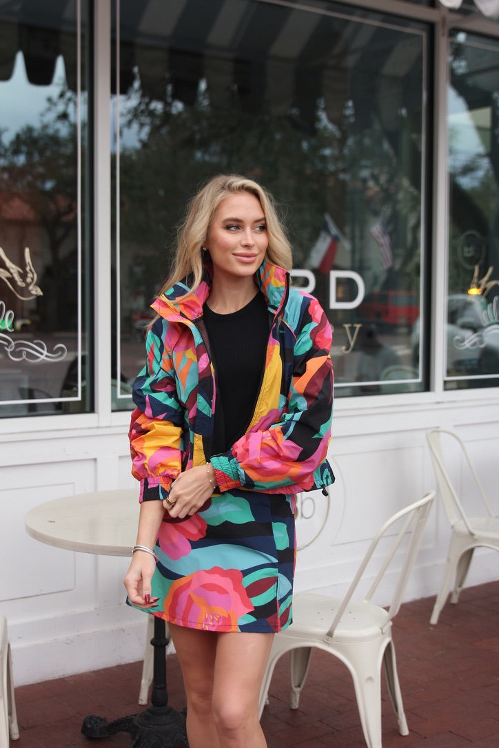 Big Floral Weekend Skort