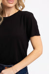 Solid Double Layer Crew Tee