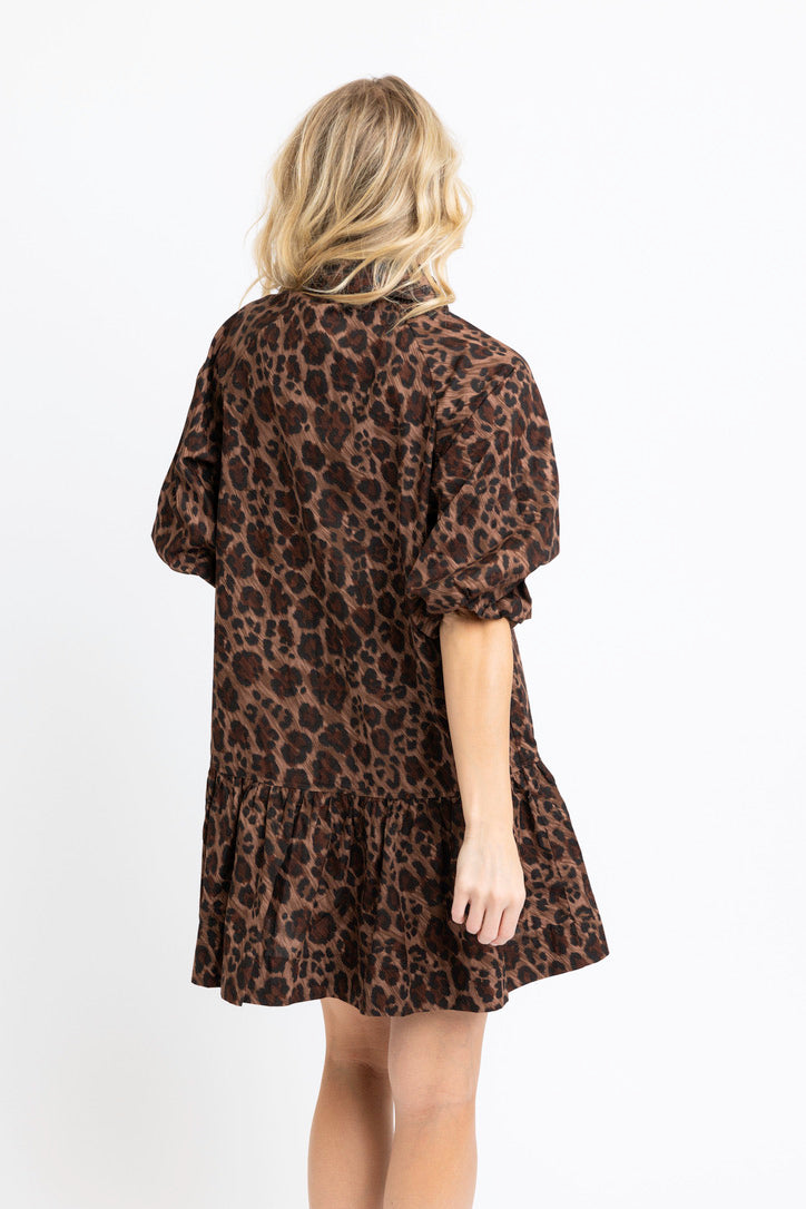 Leopard Ana Pocket Dress