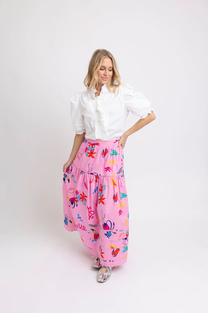 Artist Tier Maxi Skirt