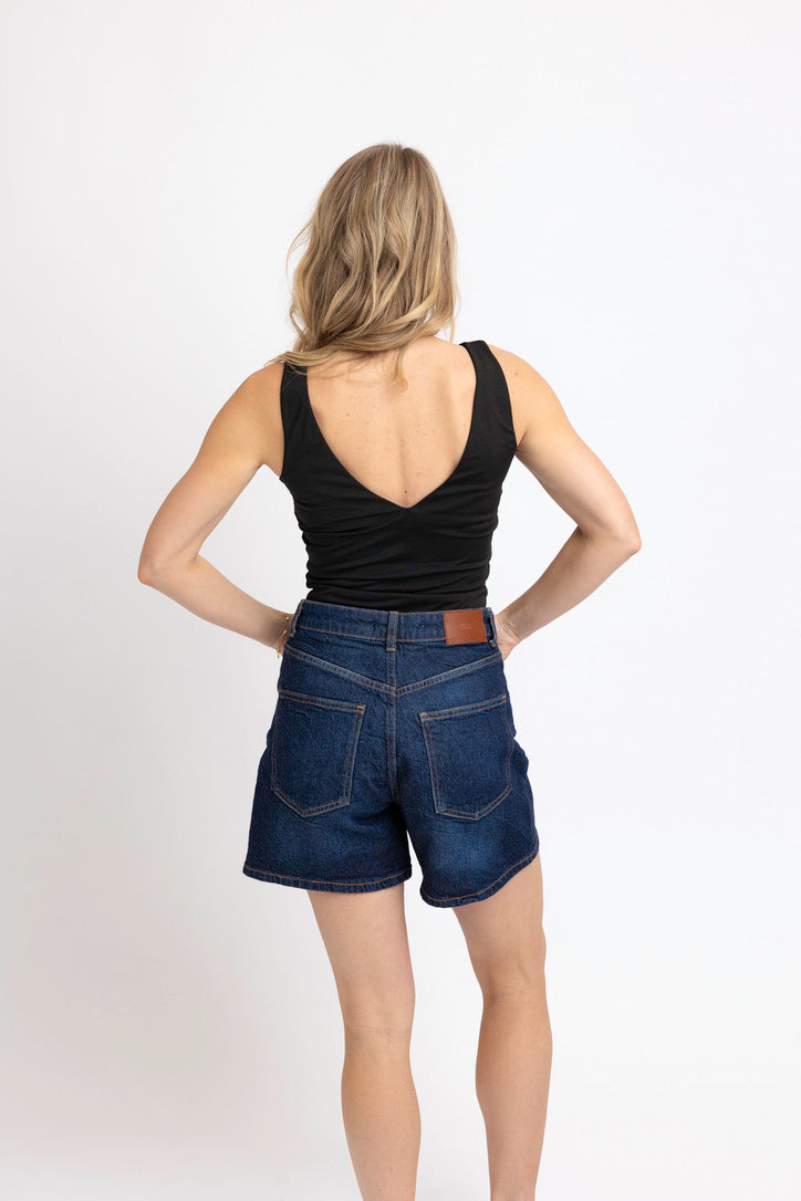 Knit Vneck Bodysuit
