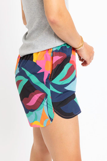 Big Floral Performance Short