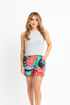 Big Floral Performance Short