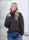 Solid Turtleneck Sweater