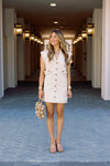 Denim Pocket Utility Shirt Dress