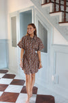 Floral Poplin Shirt Dress