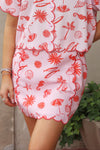 Beach Linen Scallop Skirt