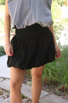Solid Smock Bubble Skort