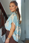 Palm Leaf Signature Top