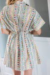 Floral Poplin Shirt Dress