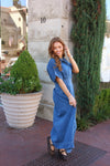 Denim Shirt Dress Maxi
