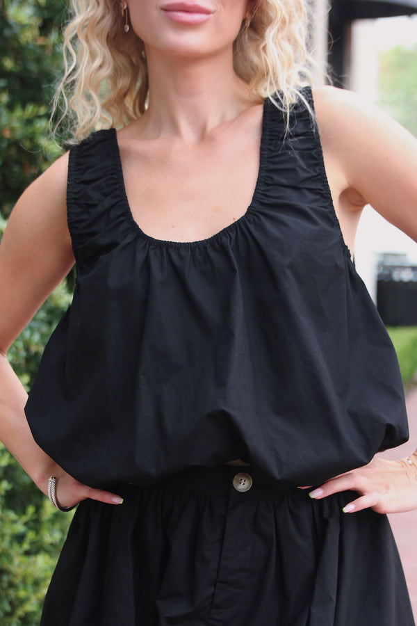 Solid Poplin Bubble Tank