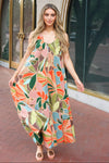 Floral Scoop Maxi Dress