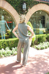 Solid Scuba Sleeveless Mock Top