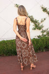 Bandana Cami Pleat Maxi Dress