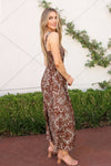 Bandana Cami Pleat Maxi Dress