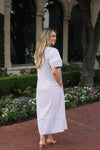 Stripe Poplin Signature Maxi Dress