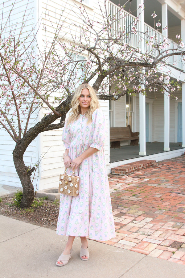 French Floral Kiki Maxi Dress