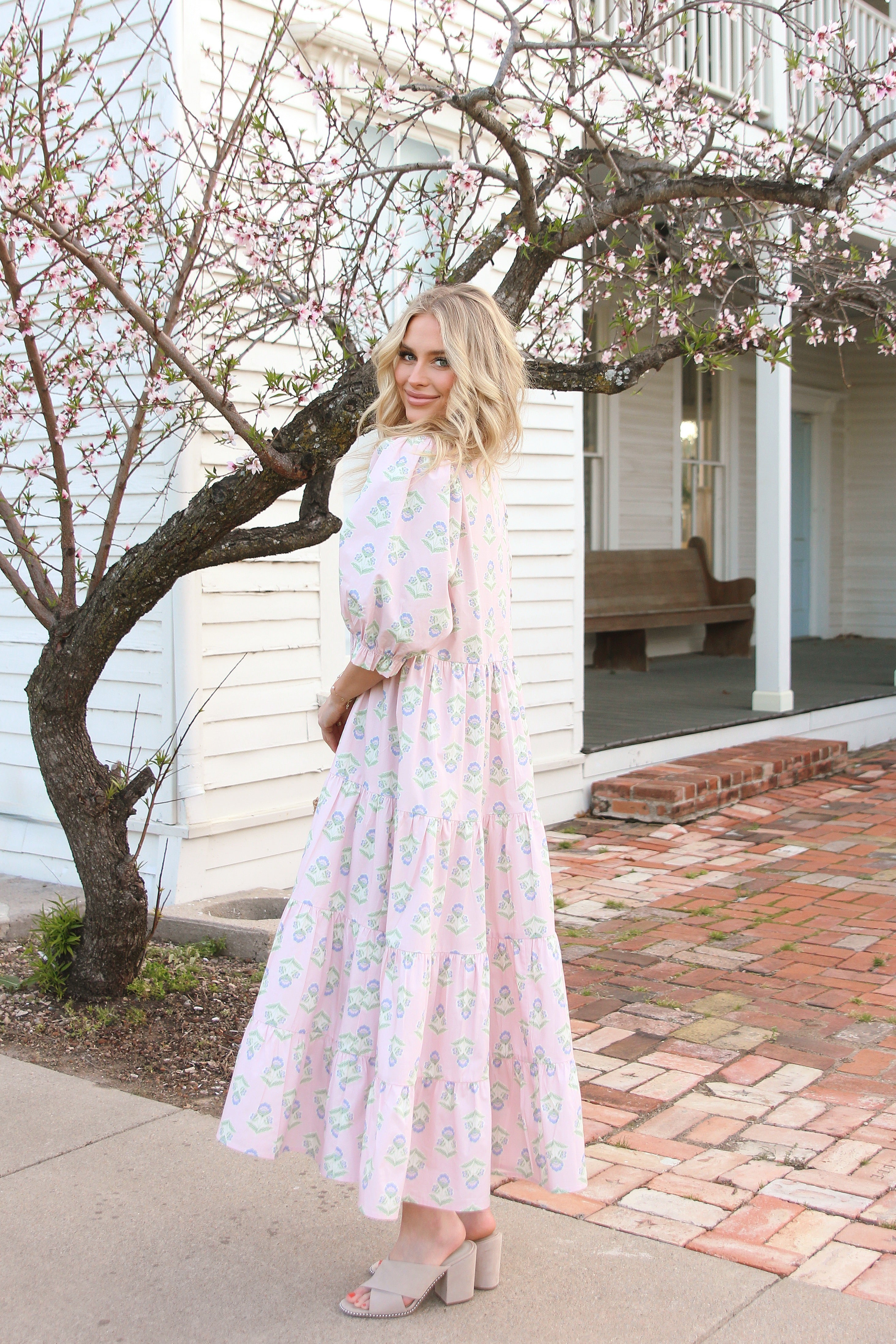 French Floral Kiki Maxi Dress