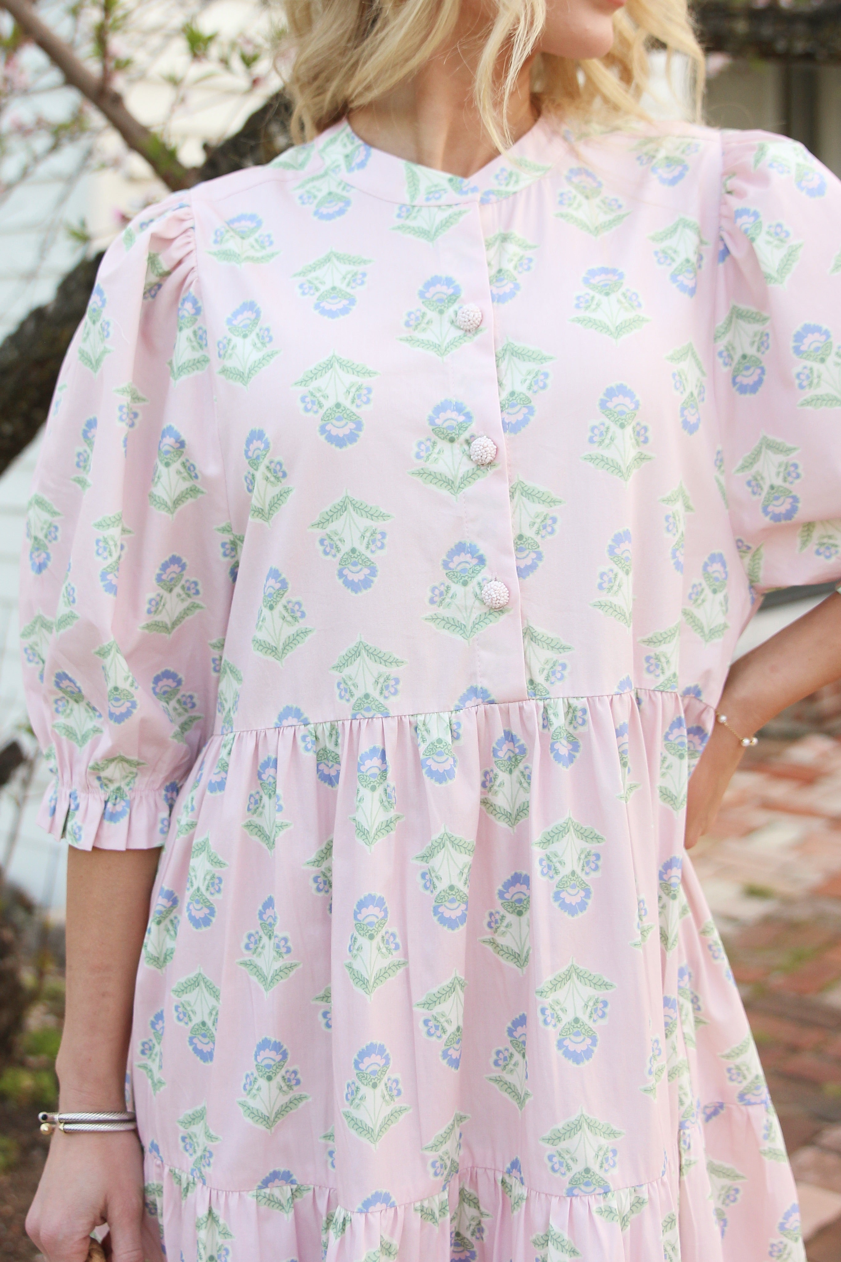 French Floral Kiki Maxi Dress