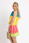 Multi Stripe Skirt