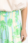 Seashell Poplin Maxi Skirt