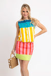 Multi Stripe Skirt