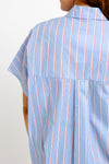 Stripe "America" Poplin Signature Top