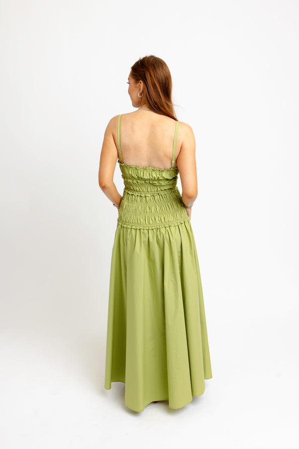Solid Smock Cami Maxi Dress